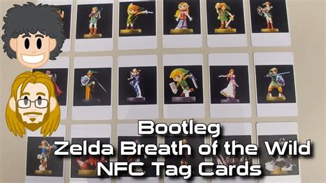 bootleg zelda breath of the wild amiibo nfc tag cards|Amazon.com: Amiibo Cards Breath Of The Wild.